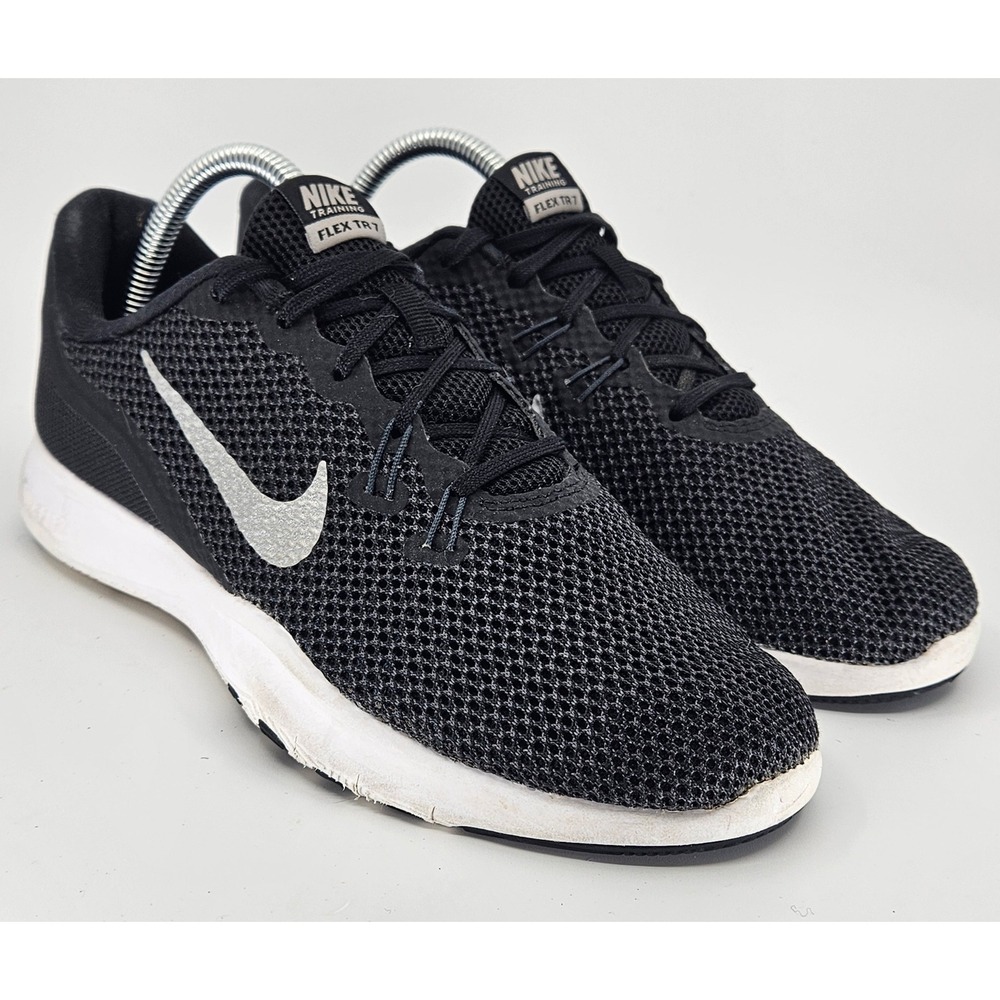 Nike‎ Flex TR 7 Women's Black Training Athletic Shoes 8W Athleisure Running